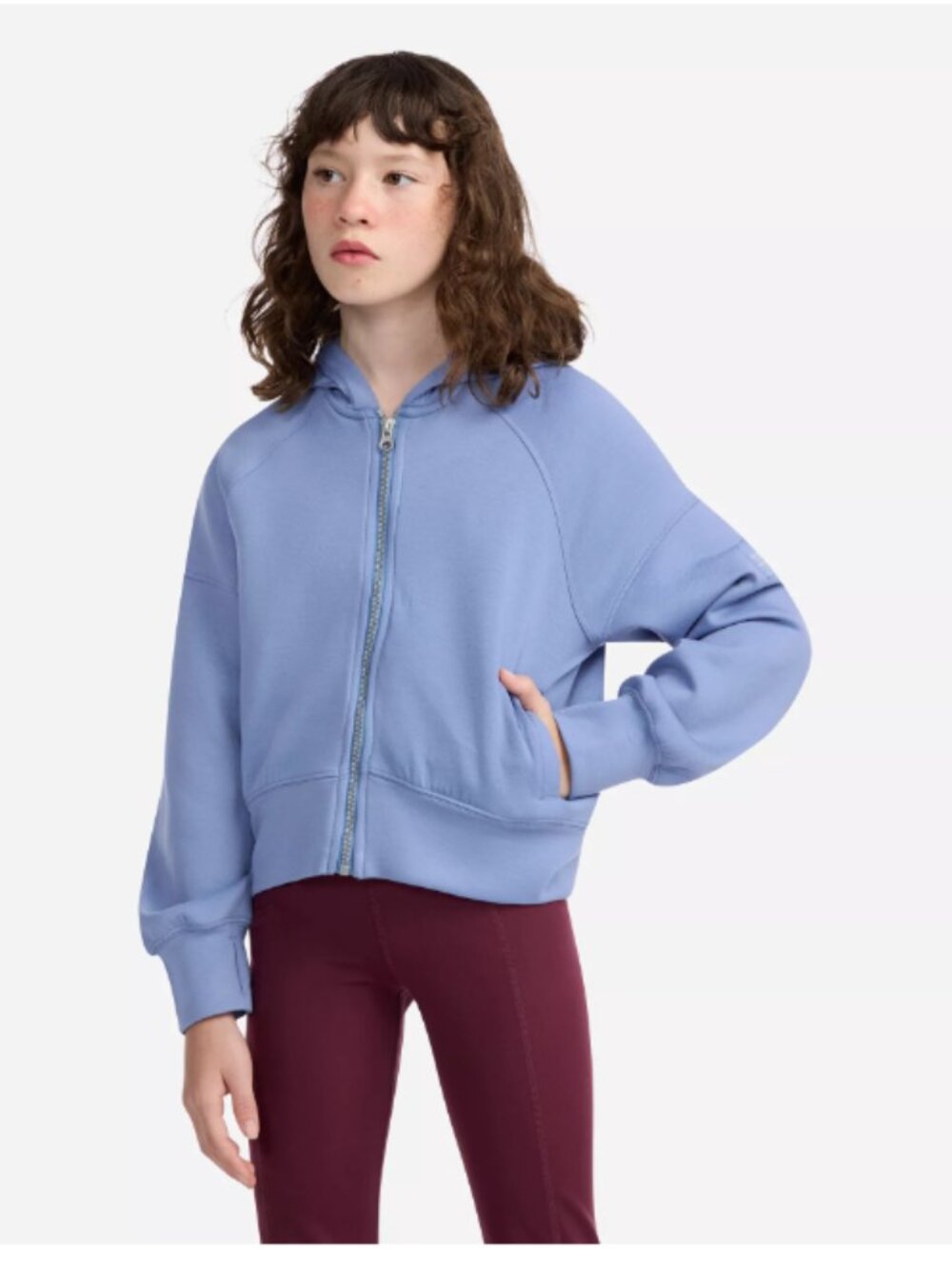 NWT Abercrombie A&F kids neoknit full-zip hoodie